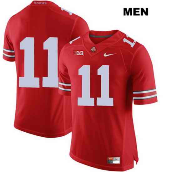 Austin Mack Ohio State Buckeyes Stitched Authentic Mens Nike  11 Red College Football Jersey Without Name Jersey